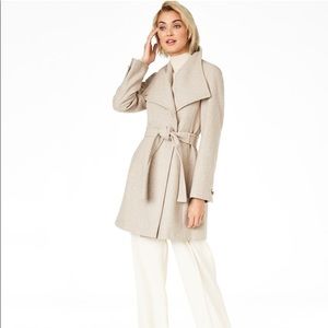 Belted Wrap Wool-Blend Coat- BARELY worn!